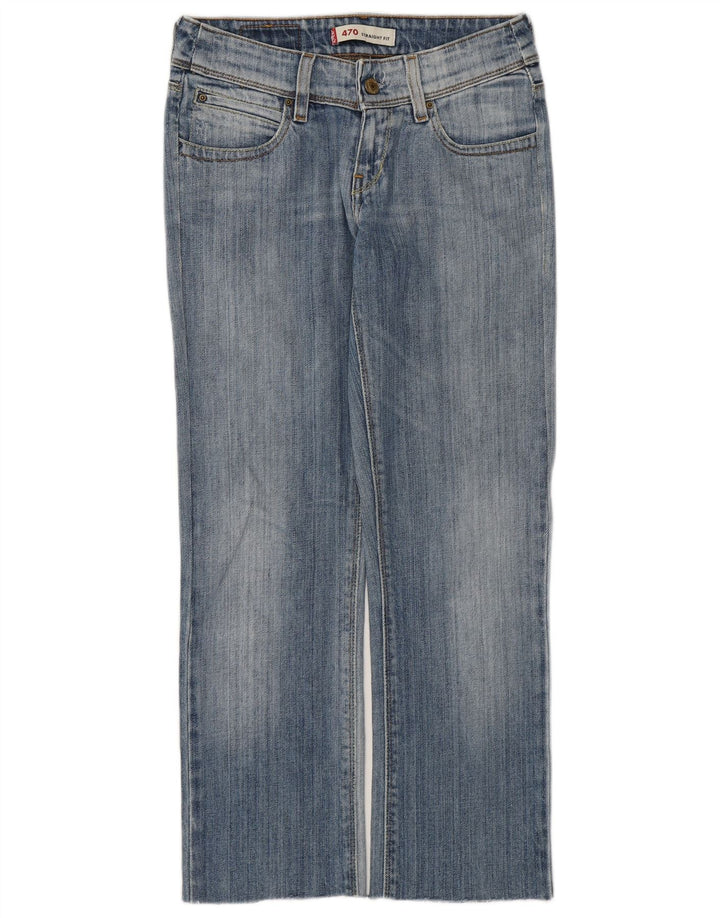 Vaqueros Levi's Mujer 470 Rectos W28 L26 Azul