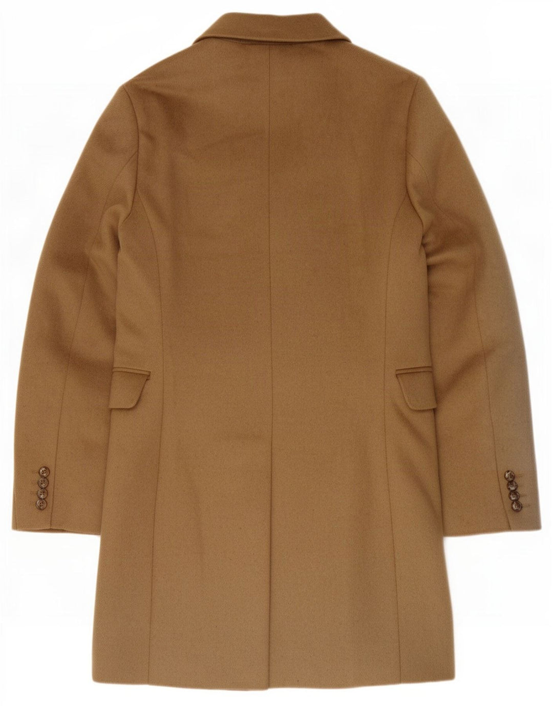 Marks & Spencer Abrigo para hombre ES 36 Pequeño Beige Poliéster
