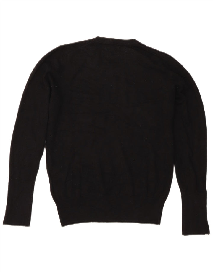 Zara - Jersey de cuello redondo para mujer, talla 40, color negro