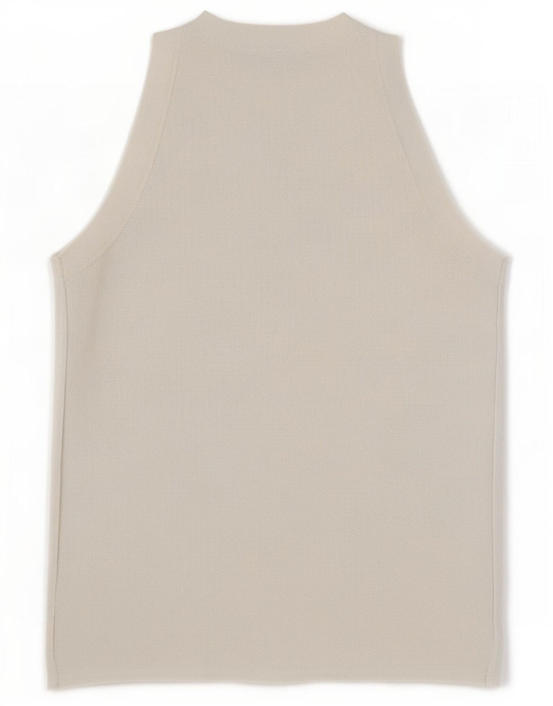 Zara Mujer Chaleco Top UK 44 Large Viscosa Blanca