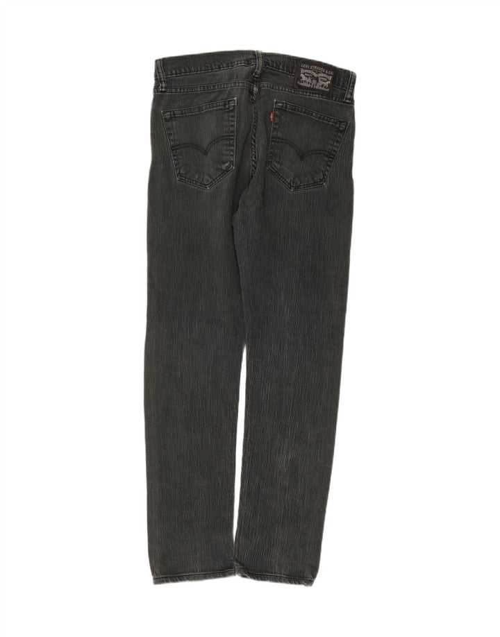 Vaqueros Levi's Mujer Rectos W31 L29 Algodón Gris