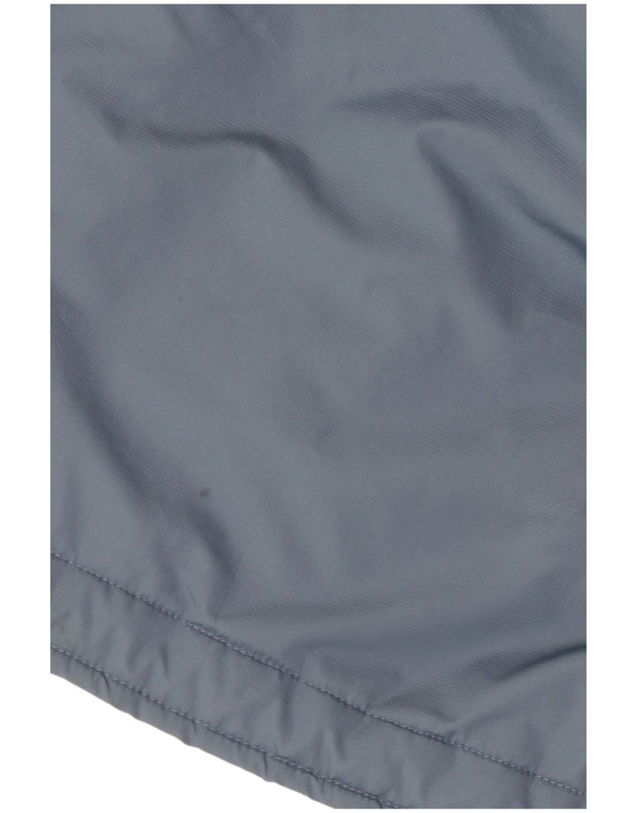 Ellesse Chaqueta anorak con capucha para hombre ES 38 Poliéster color block gris medio