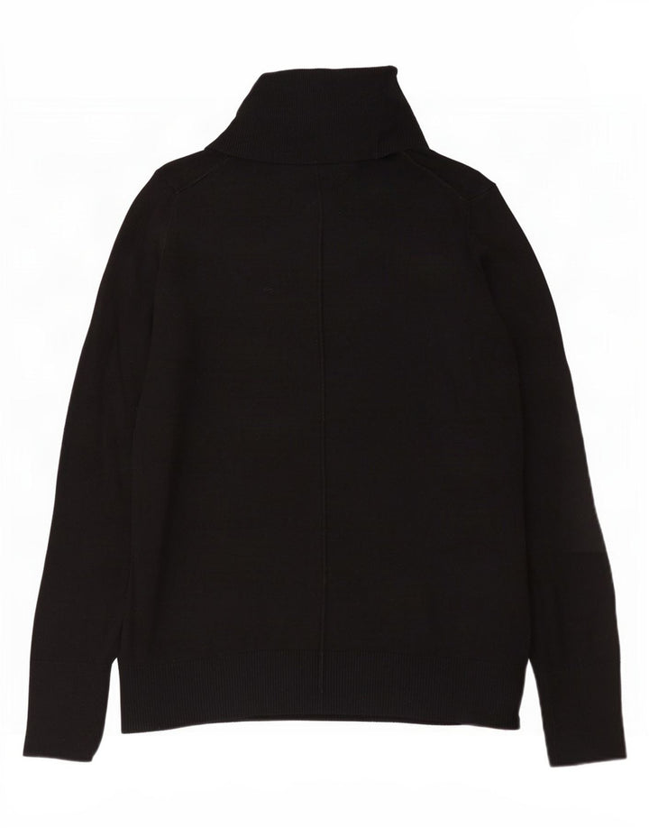 Gap Jersey De Cuello Vuelto para Hombre Jersey Pequeño De Algodón Negro