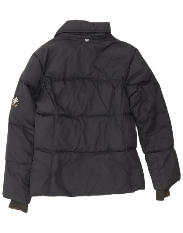Columbia Chaqueta Acolchada Mujer UK 40 Small Nylon Negro
