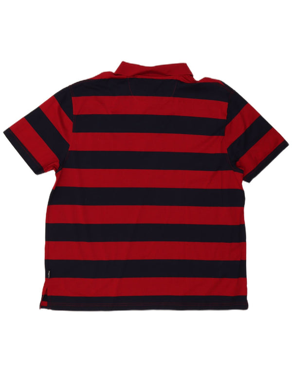 Carlo Gaggioni Polo Hombre 3XL Rayas Rojas