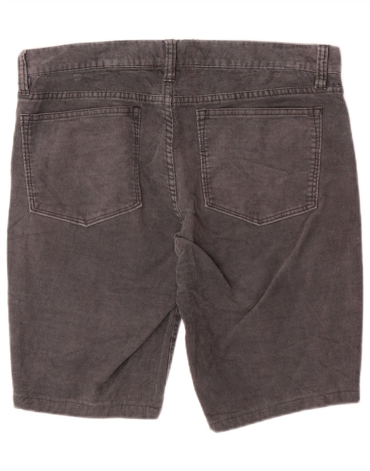 J. Crew Pantalones cortos de pana Toothpick para hombre W30 Algodón gris medio