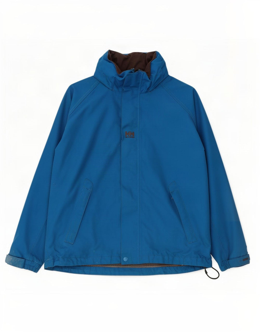 Helly Hansen Chaqueta impermeable con capucha para niños 13-14 años Poliéster azul
