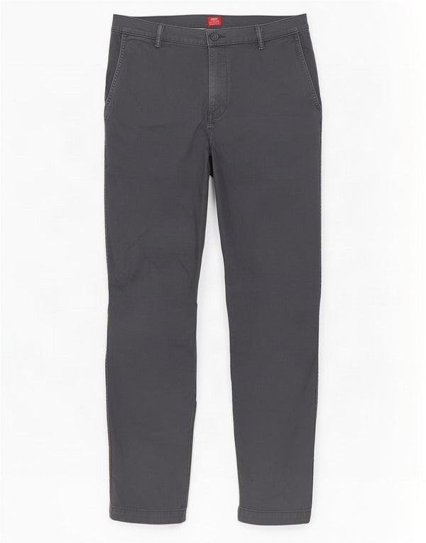 Levi's Pantalón chino cónico estándar para hombre W34 L34 Algodón gris