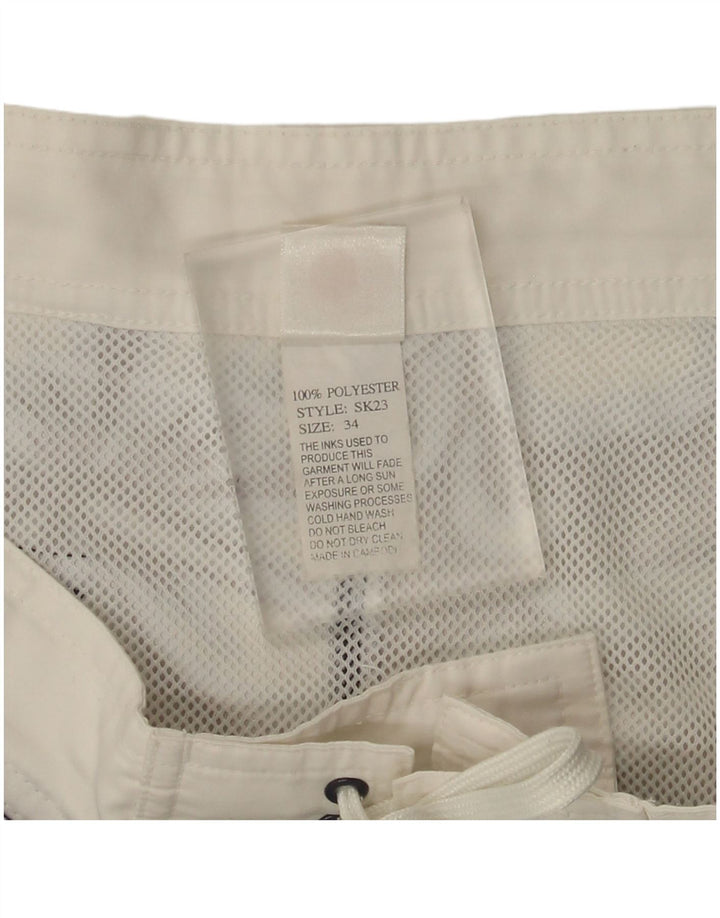 Sundek Bañador para hombre, talla grande, poliéster floral azul marino