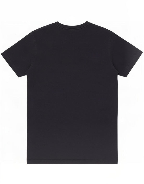 Diesel Hombre Camiseta Gráfica Top Grande Azul Marino Algodón
