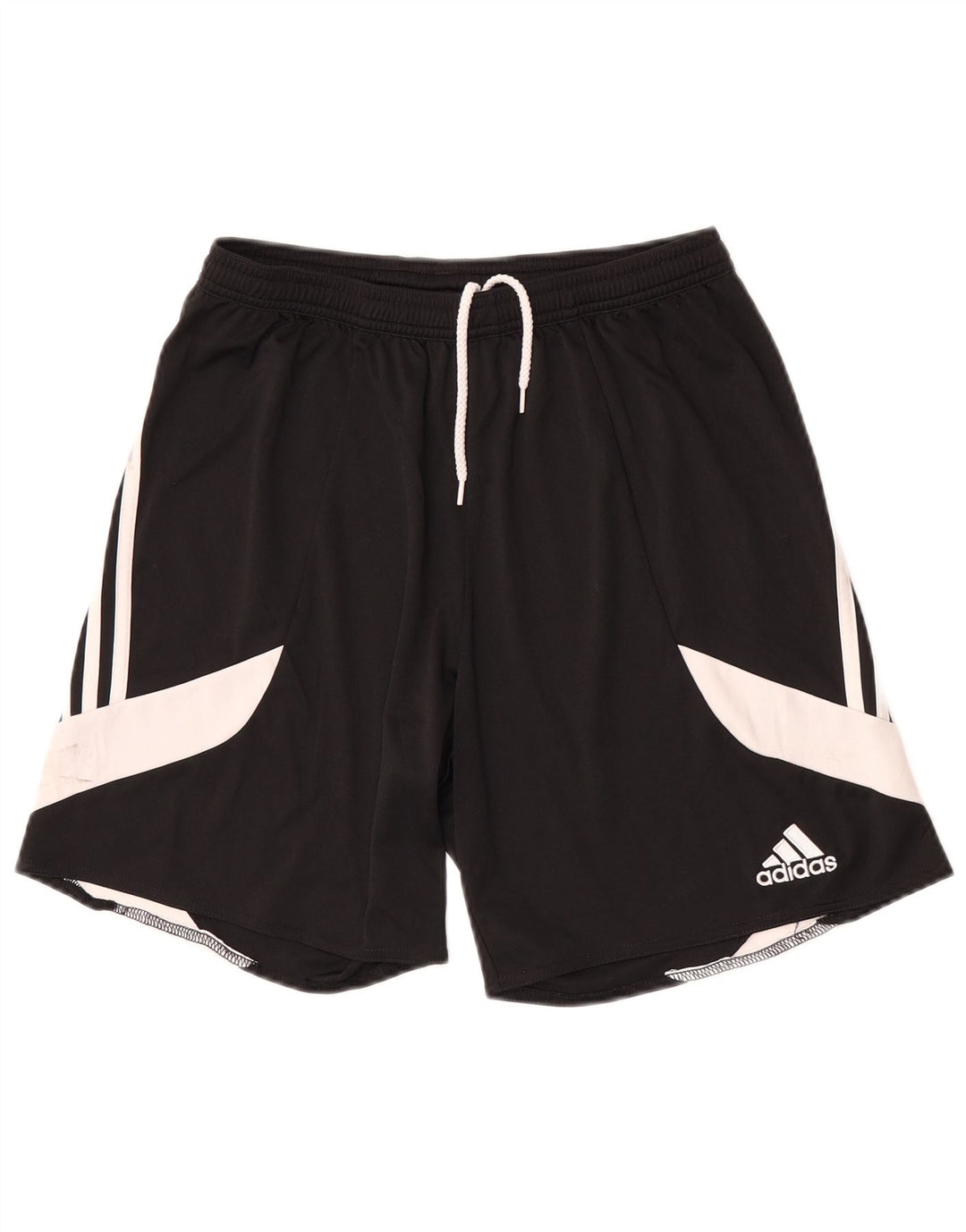 Adidas Mens Climalite Sport Shorts Medio Negro Colorblock Poliéster