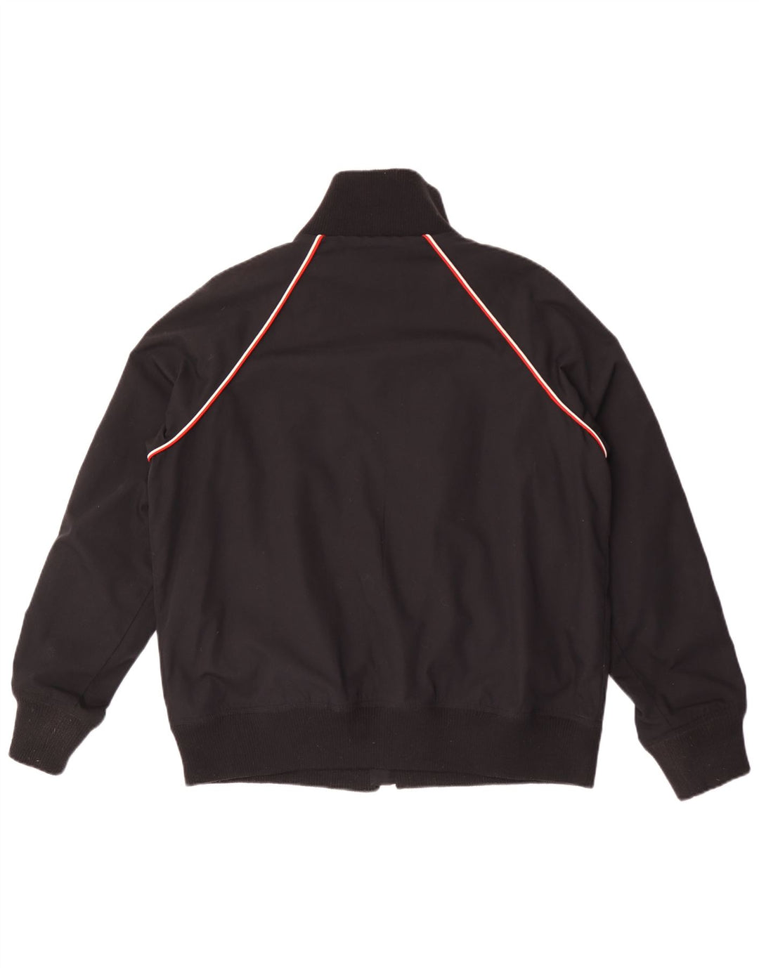 Jack & Jones Mens Graphic Bomber Jacket UK 42 XL Poliéster Negro