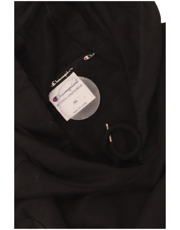 Champion Sudadera con capucha para mujer UK 14 Medium Black Cotton
