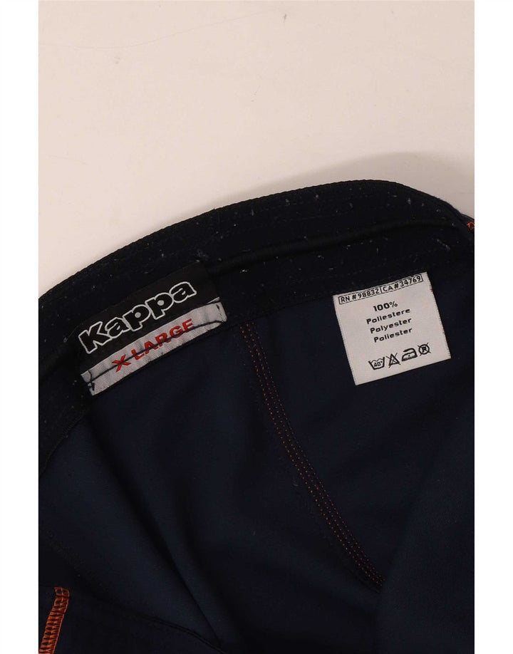 Kappa Pantalón Chándal Hombre XL Azul Marino Poliéster