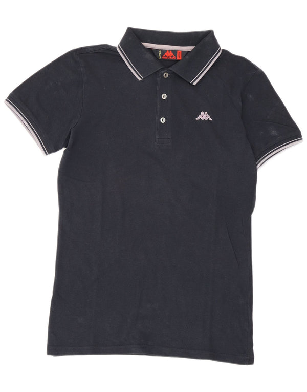 Polo Kappa Hombre Algodón Azul Marino Mediano