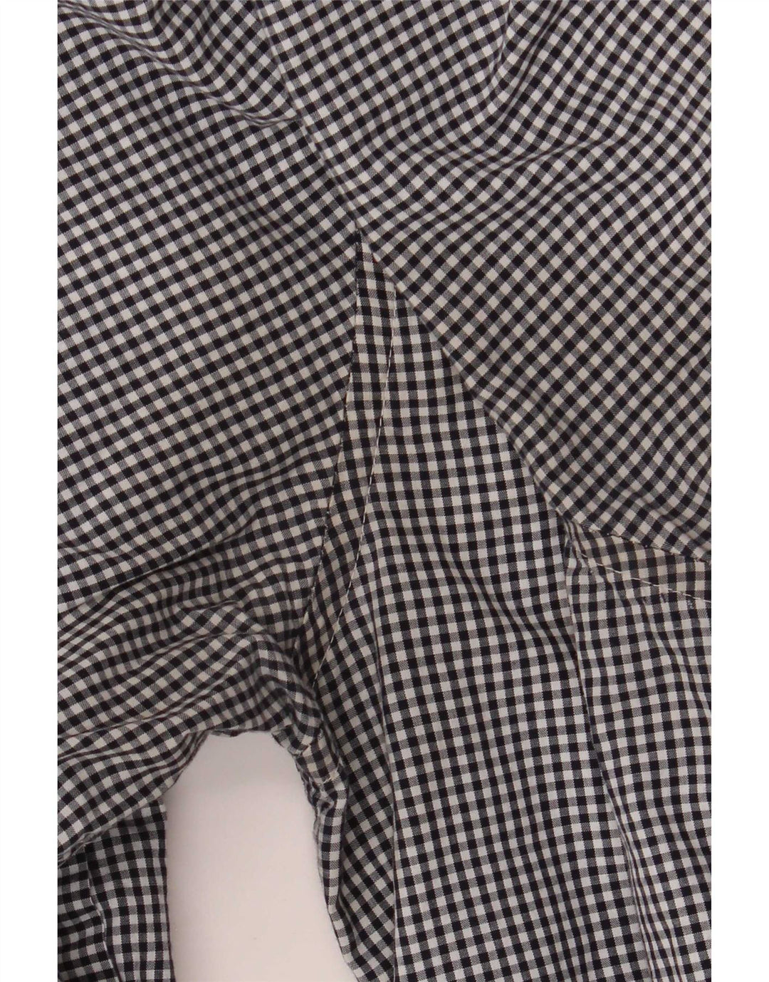 Tommy Hilfiger Camisa para hombre 2XL Algodón a cuadros negro