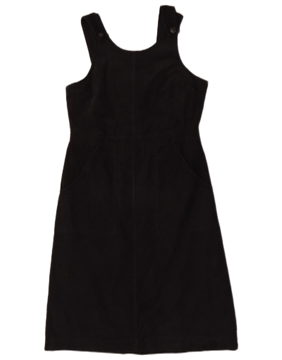 Seasalt Cornwall Vestido estilo delantal para mujer UK 40 Mediano Algodón negro
