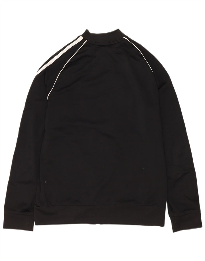 Adidas Chaqueta de chándal para niño 12-13 años Negro Poliéster