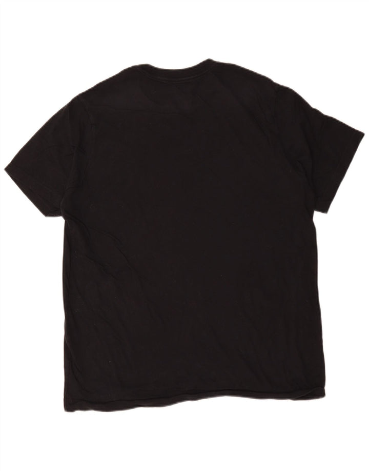 Nike - Camiseta para hombre, talla grande, color negro, algodón