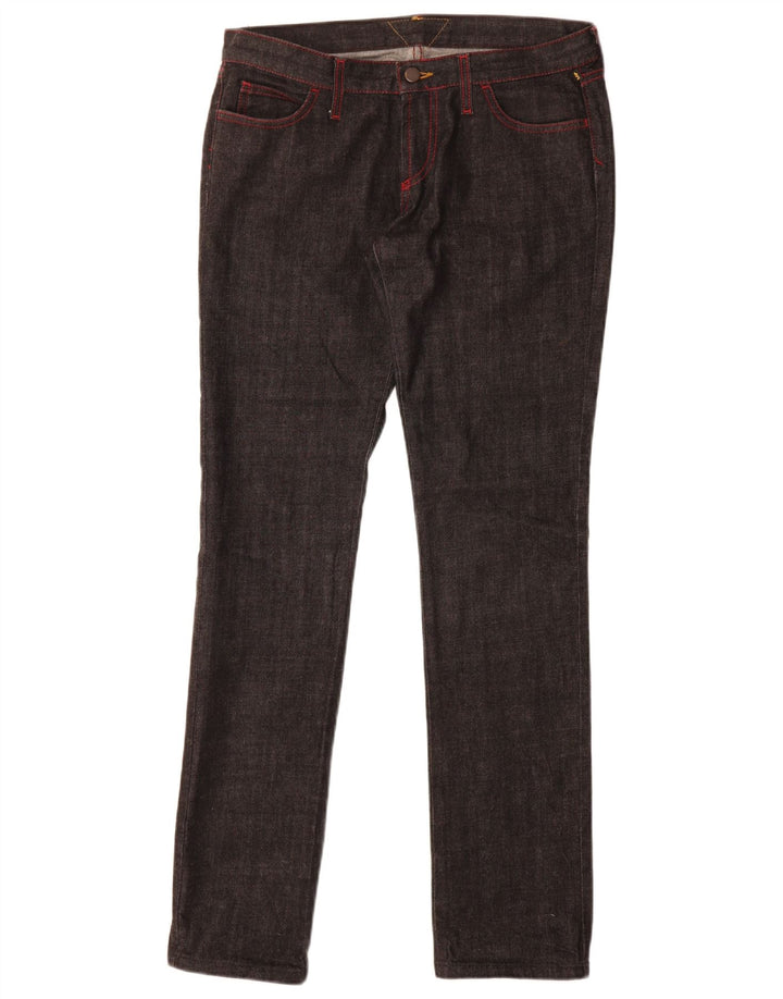 Meltin' Pot Vaqueros ajustados de malla para mujer W33 L33 Algodón negro