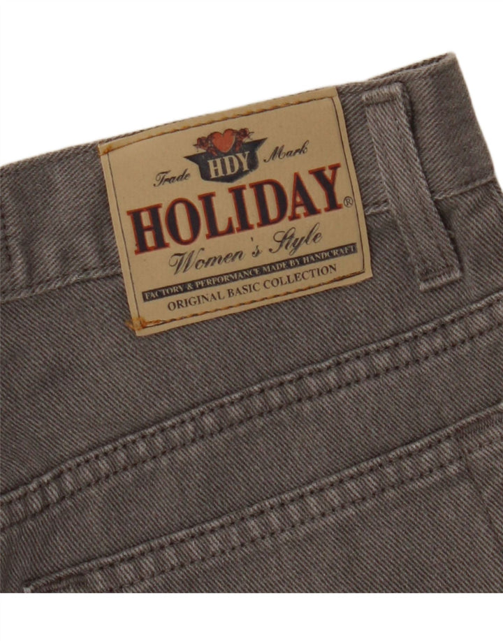 Vaqueros cónicos para mujer Holiday W28 L31 Gris