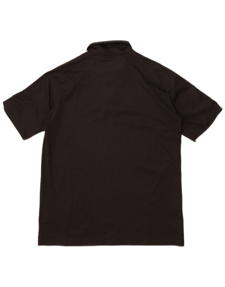 ADIDAS Polo Aeroready Regular Fit para hombre Poliéster negro mediano