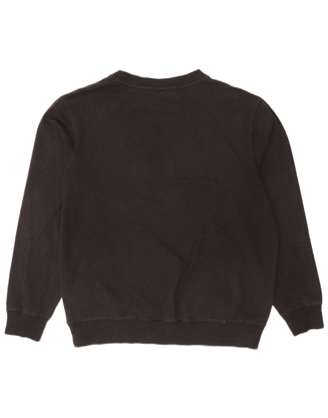 Fila Hombre Graphic Sudadera Jumper Grande Algodón Negro