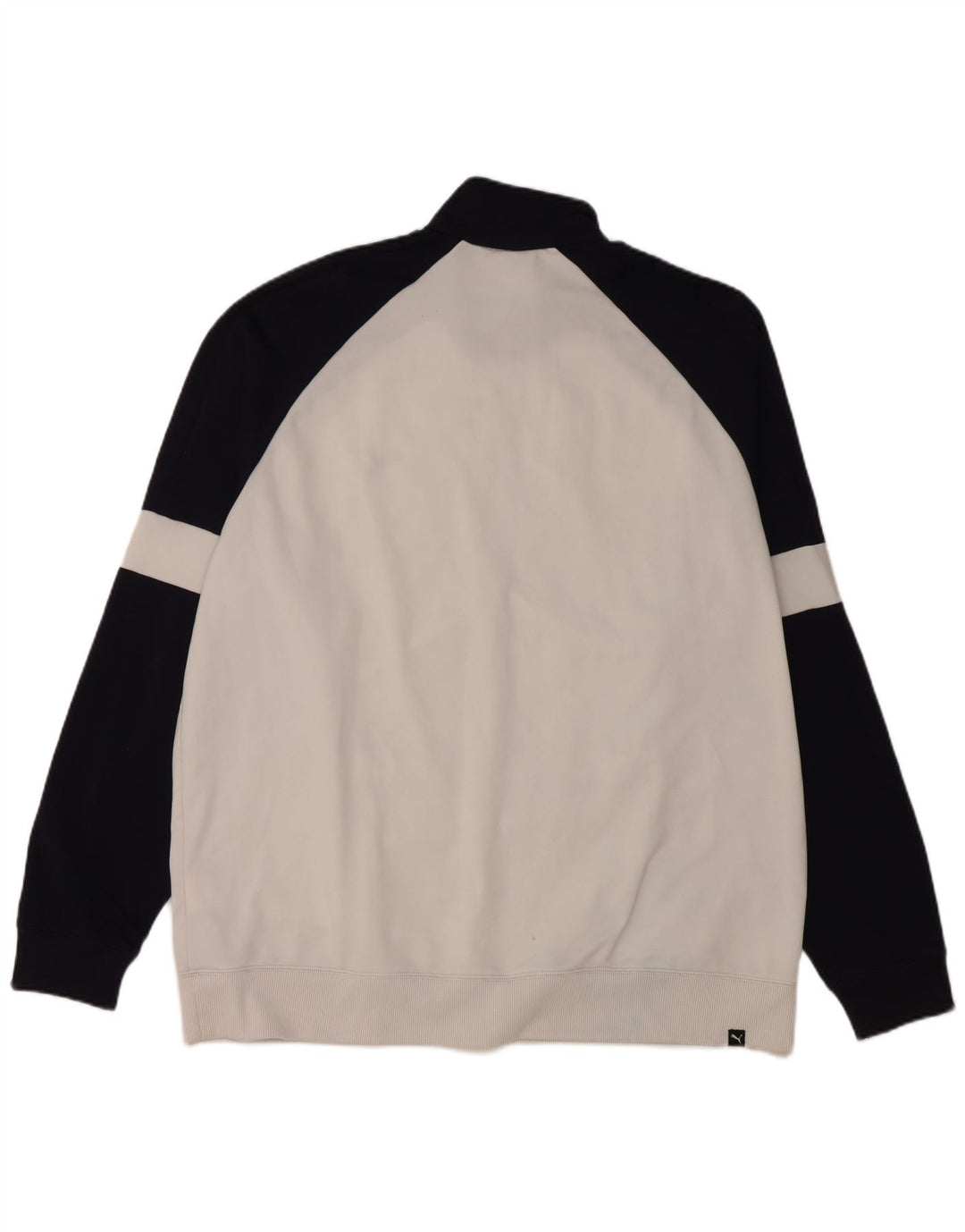PUMA Chaqueta de chándal para hombre 2XL Azul marino Colorblock Poliéster
