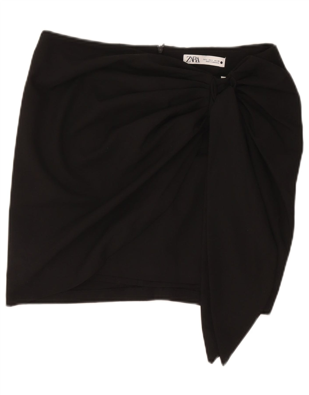 Zara Mujer Minifalda Grande W30 Negro