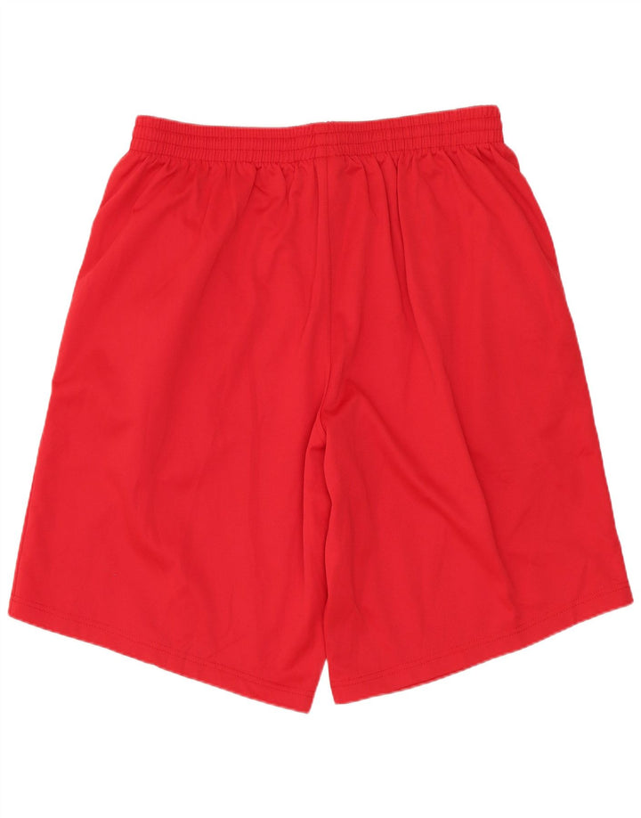 ASICS Pantalones cortos deportivos para hombre poliéster rojo medio