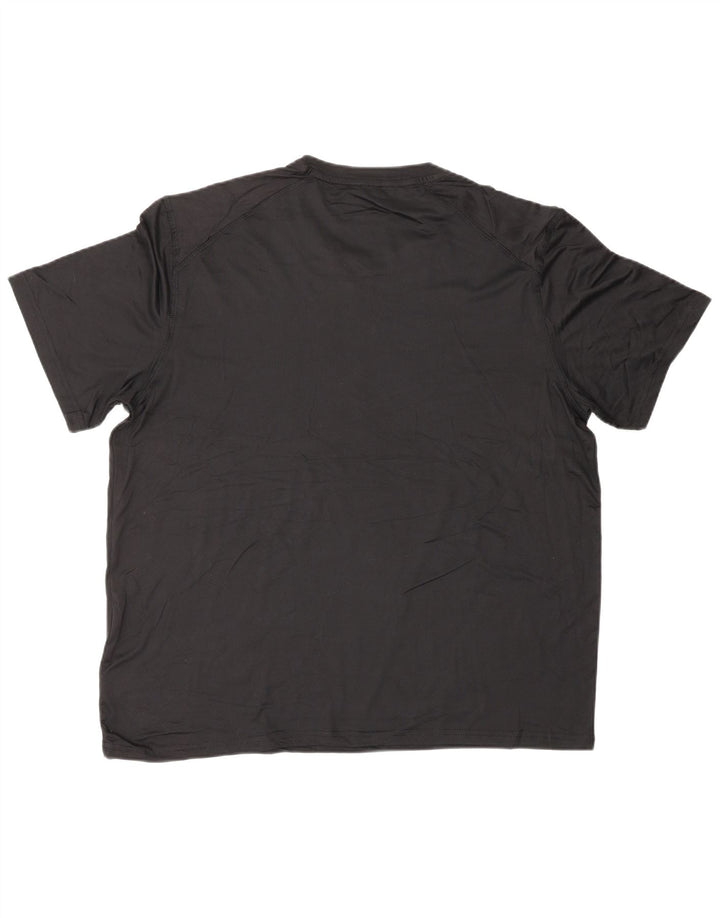 EDDIE BAUER Camiseta Hombre Top XL Poliéster Negro