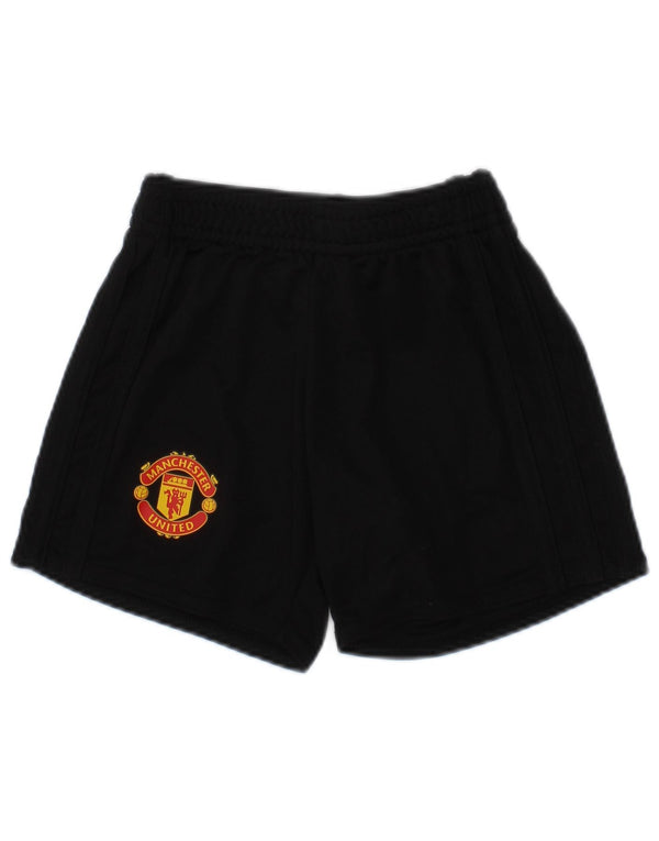 ADIDAS Pantalones cortos deportivos Manchester United para bebés niños 18-24 meses Negro