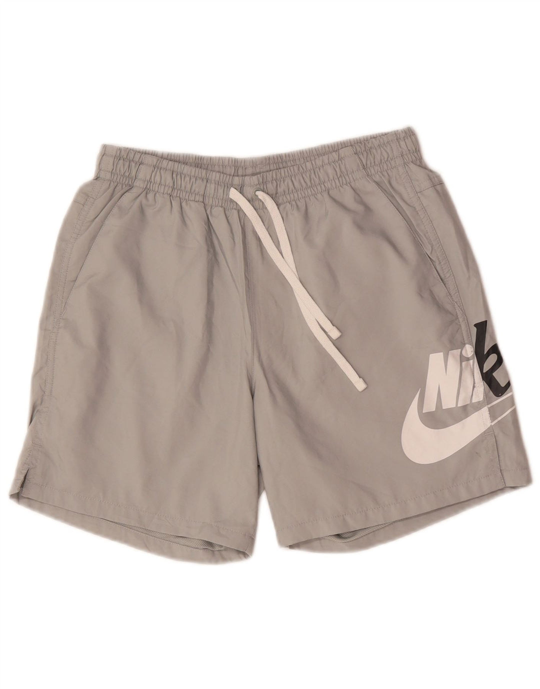 Nike Bañador con gráfico para hombre, tamaño pequeño, poliéster gris