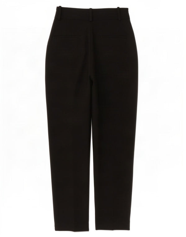 Zara Mujer Pantalón Chino Tapered XS W24 L28 Negro