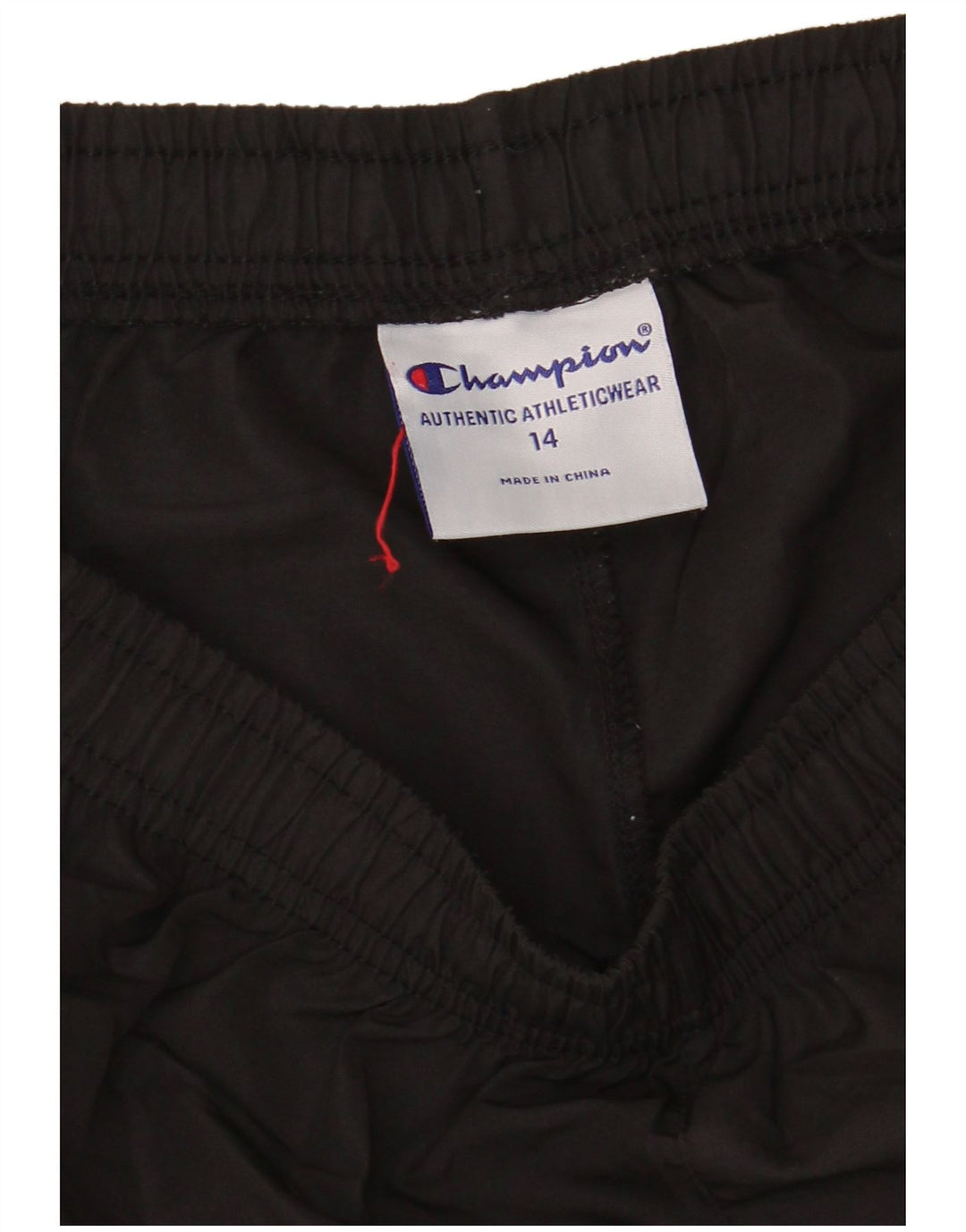 Champion Pantalones cortos deportivos para mujer UK 44 Grande Poliéster negro
