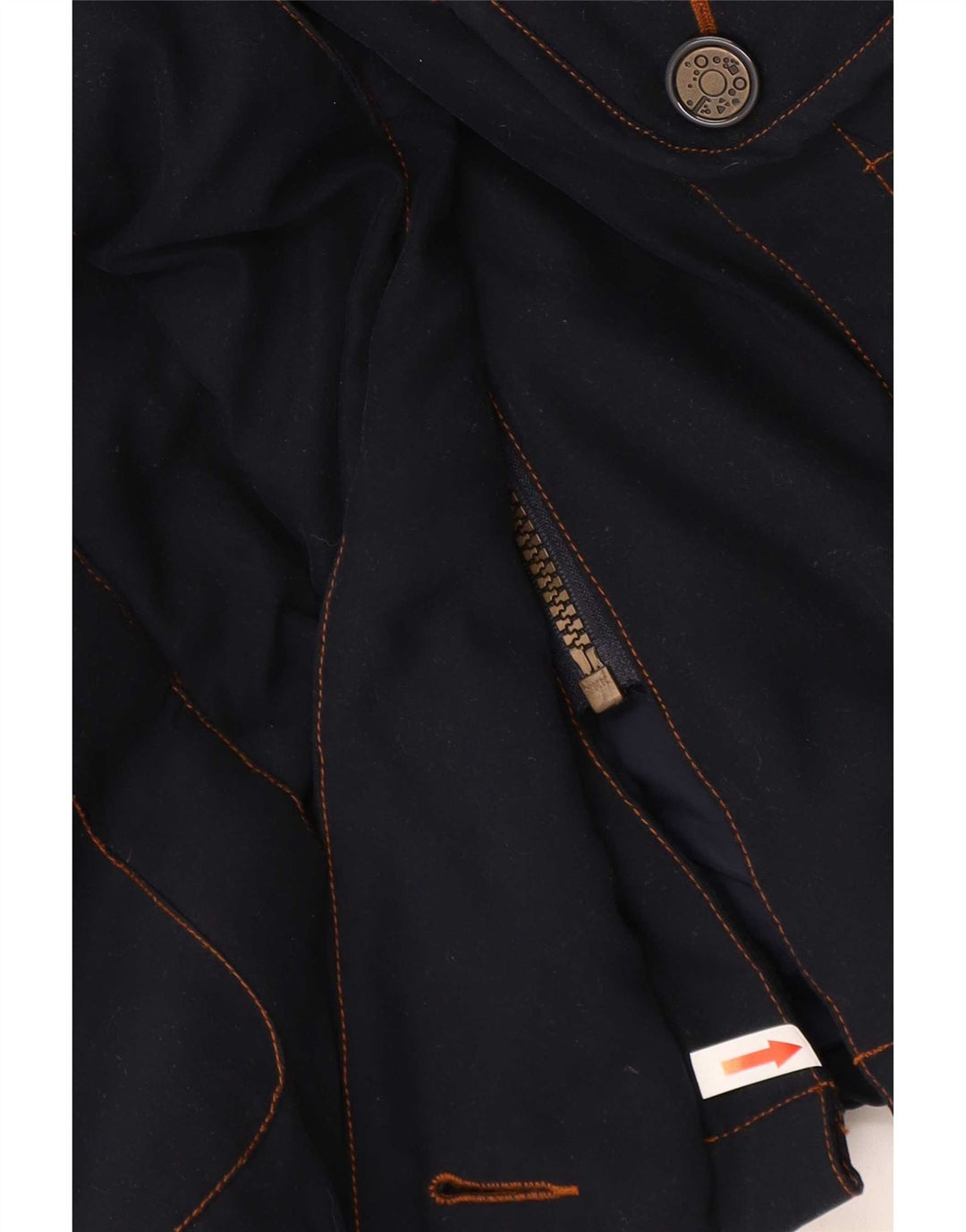 Chaqueta acolchada para mujer Daunen EU 46 XL Azul marino Poliéster