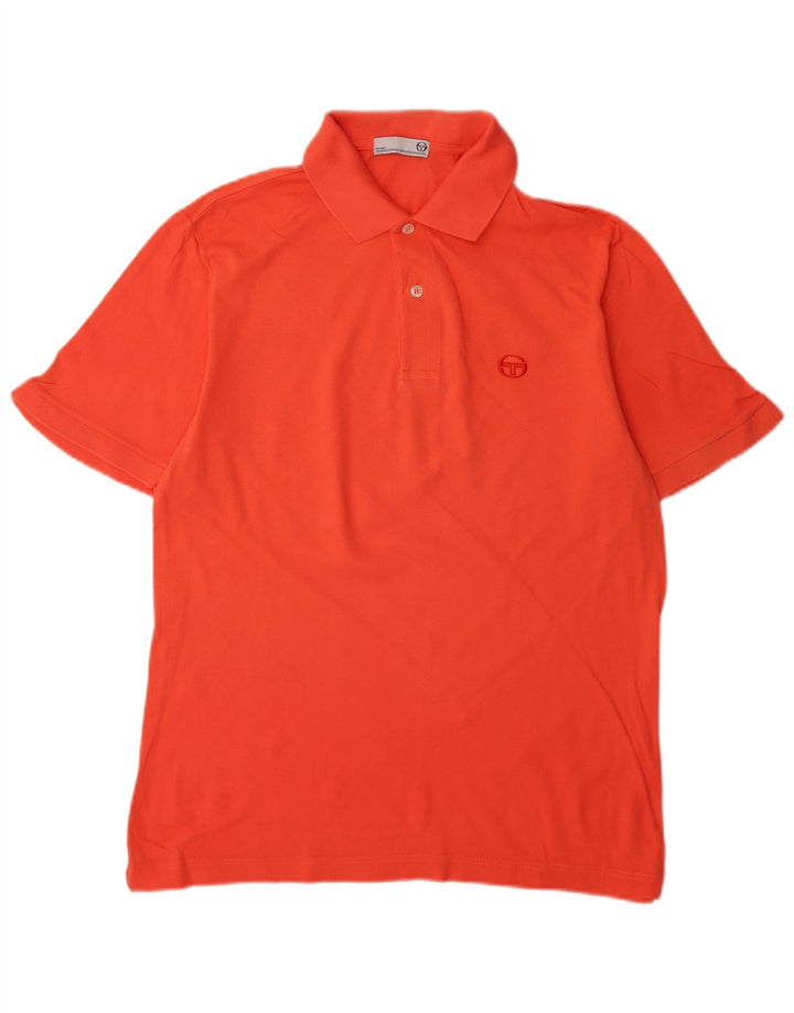 SERGIO TACCHINI Polo para hombre IT 48 Algodón naranja medio