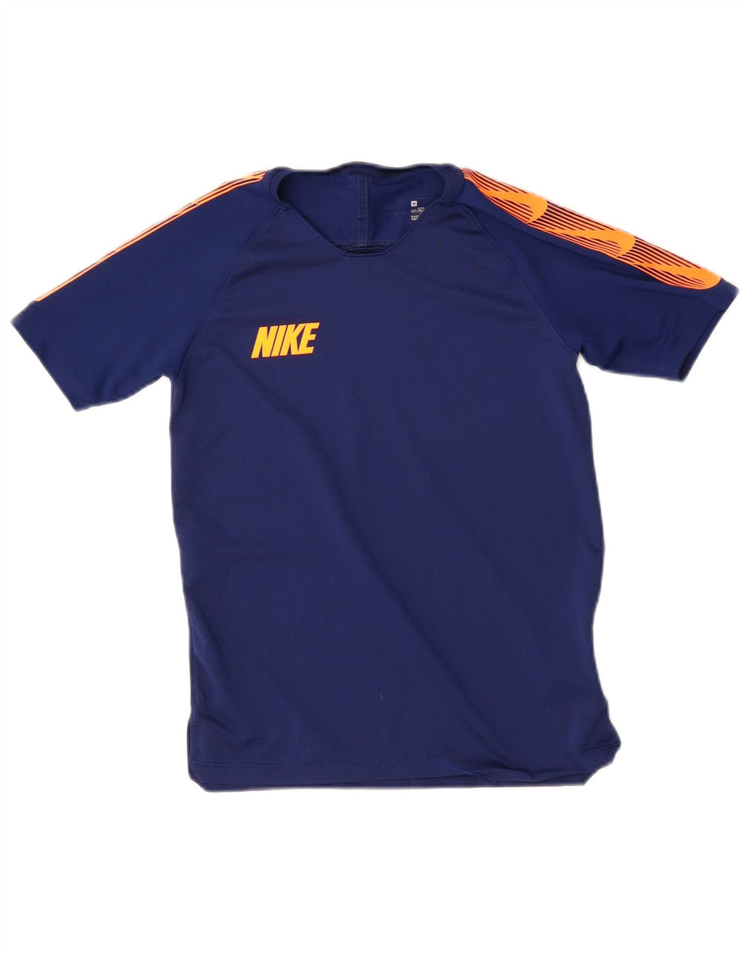NIKE Camiseta gráfica para niños 10-11 años Mediano Azul Marino Colorblock