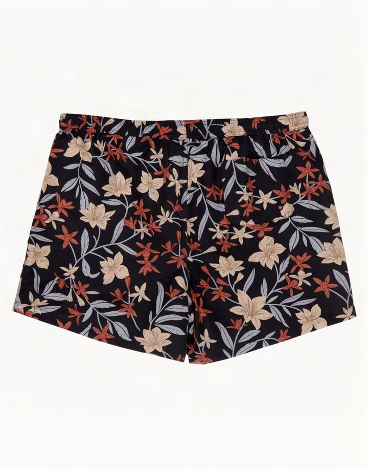 Marks & Spencer - Bañador para hombre, talla 2XL, poliéster floral negro