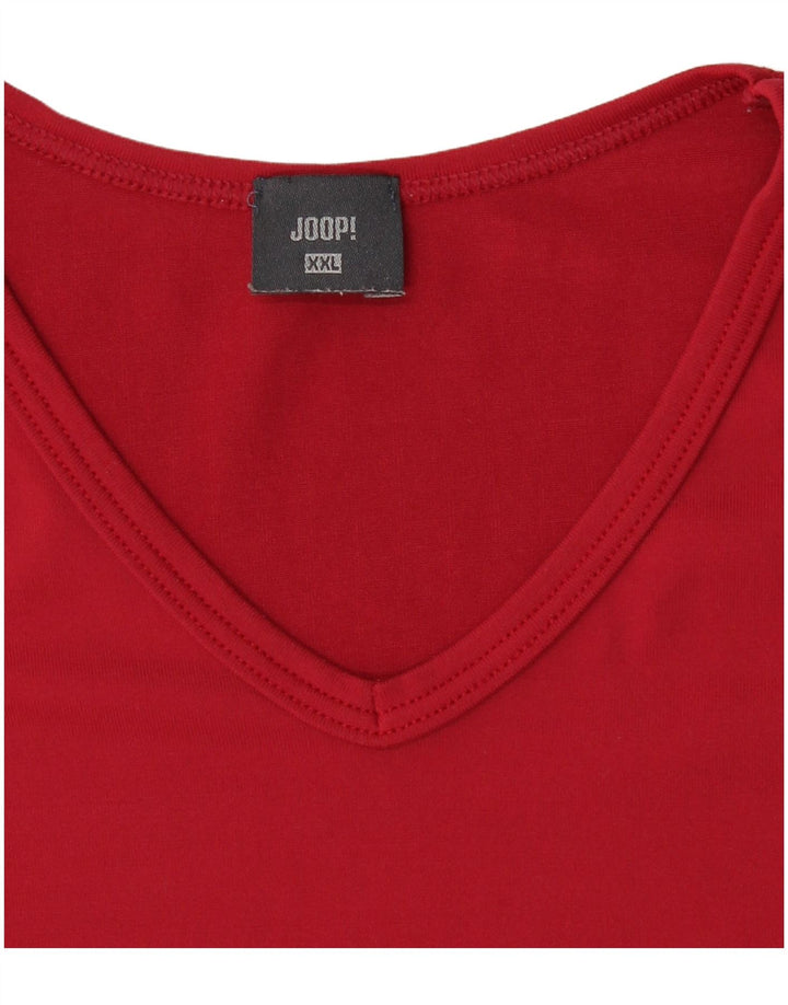 JOOP Camiseta para Mujer Top UK 20 2XL Rojo