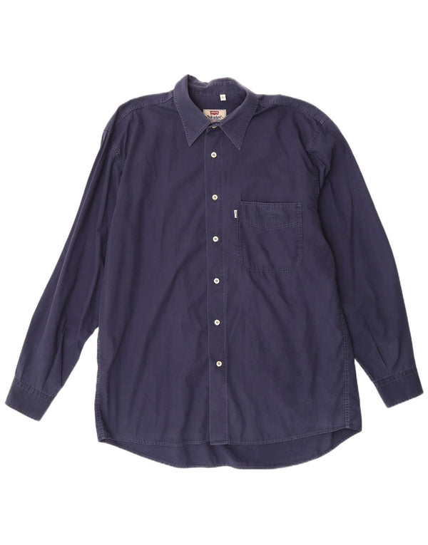 Camisa Levi's para hombre grande azul marino