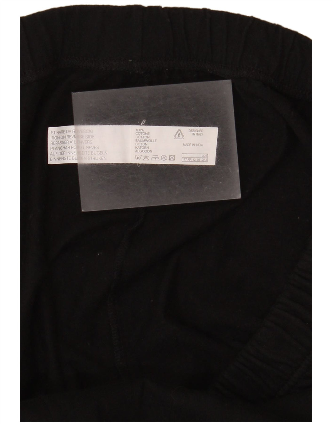 Fila Pantalón Chándal Hombre XL Algodón Negro