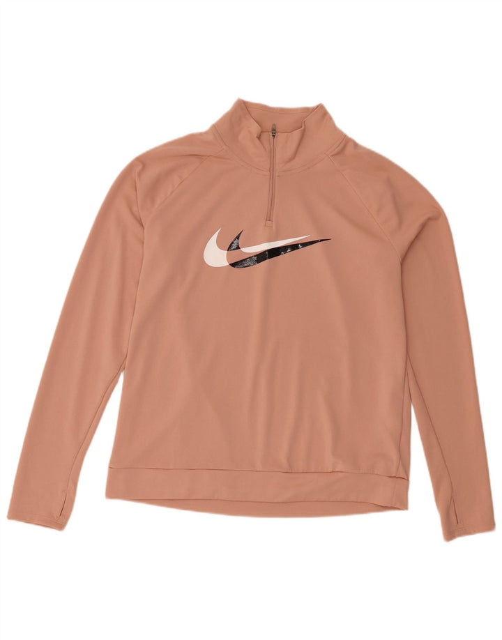 Nike Dri Fit Graphic - Chándal para mujer (talla 40), color rosa mediano