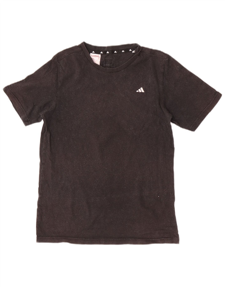 Adidas Boys T-Shirt Top 13-14 Years Black