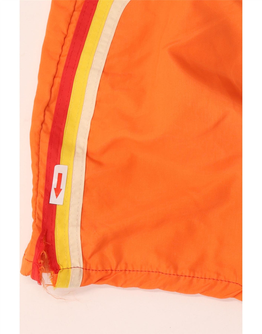 Sundek Bañador para hombre, talla grande, nailon naranja
