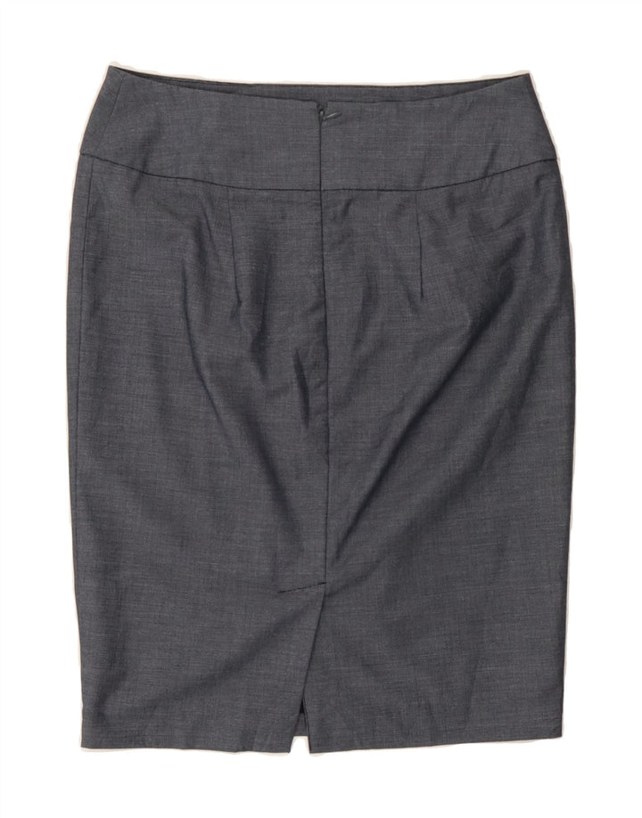 MOSSIMO Womens Pencil Skirt US 8 Medium W30 Grey Polyester Vintage Mossimo and Second-Hand Mossimo from Messina Hembry 