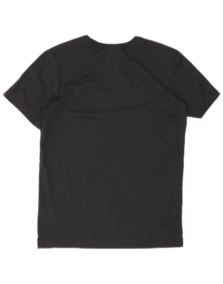 Jack Wolfskin Camiseta para hombre Top UK 40 Medium Negro Algodón