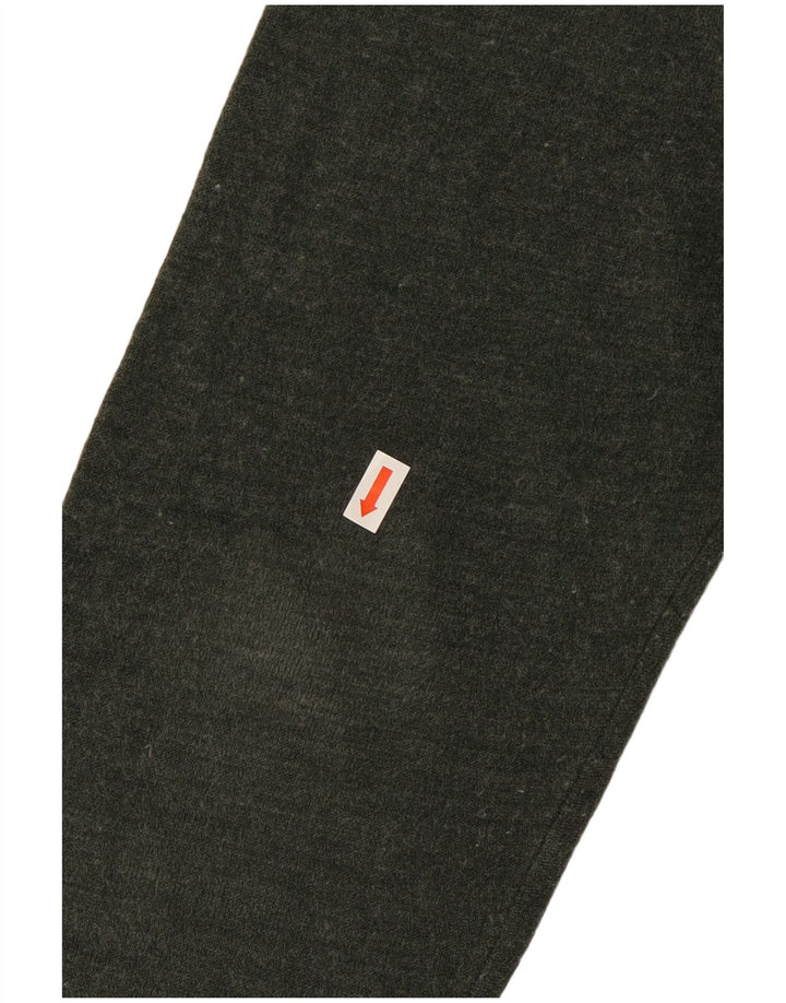 Marks & Spencer Jersey con cuello en V para hombre, talla grande, verde