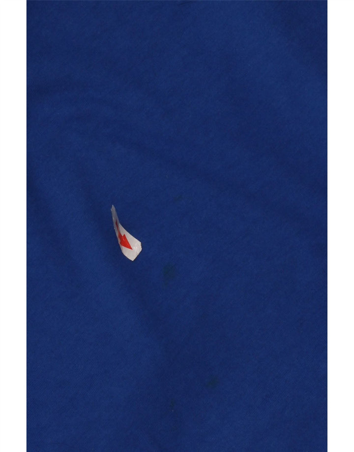 HOLLISTER Camiseta Hombre Top Azul Medio Algodón