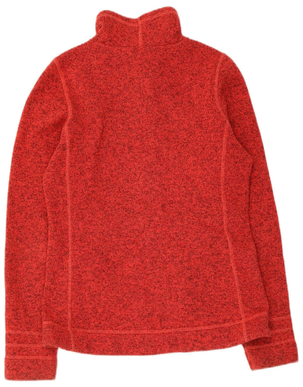 The North Face Chaqueta de chándal para mujer UK 10 Small Red Moteado